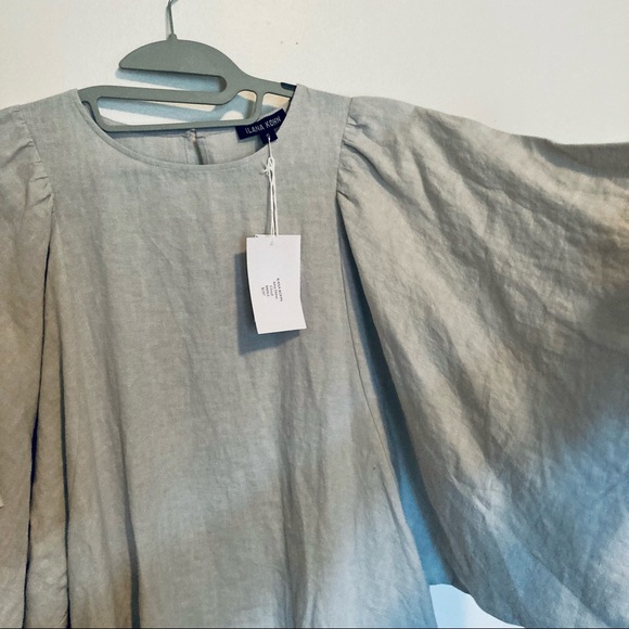 Ilana Kohn Iona Dress S - “Cloud” light blue linen - Picture 2 of 10